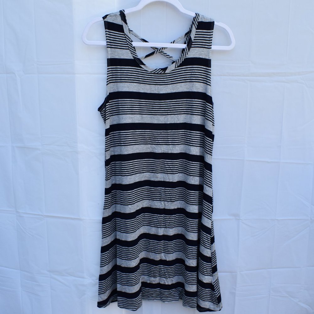 Olivia Rae, XL, Navy Blue and Gray